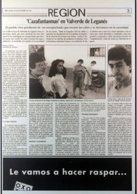 Treinta años después, 'Cazafantasmas' en Valverde de Leganés