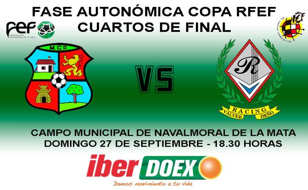 El Racing Valverdeño se enfrentará al Moralo en los cuartos de la Copa Federación