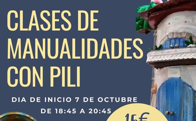 Vuelven las clases de 'Manualidades con Pili'