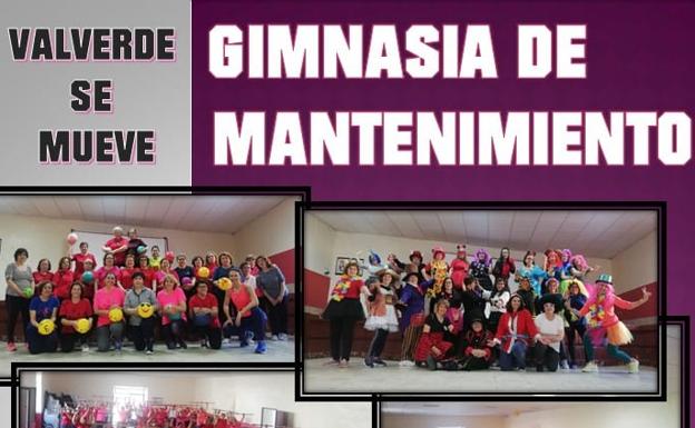 La Gimnasia de Mantenimiento será los martes y jueves