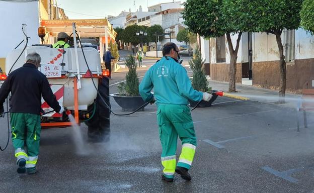 Se intensifican los trabajos de desinfección