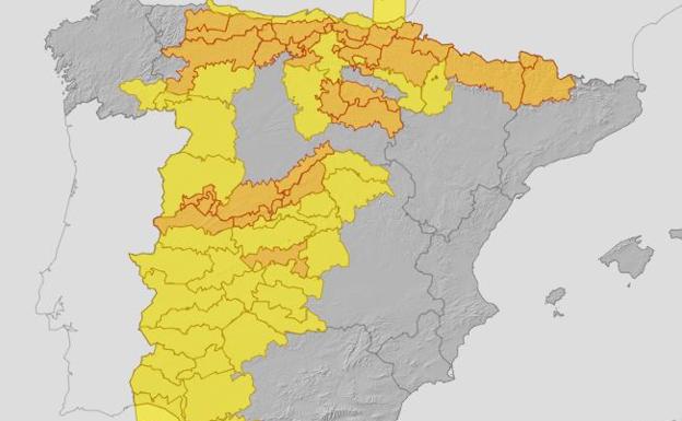 Se activa la alerta amarilla por fuertes vientos