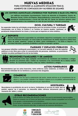 Publicadas las nuevas medidas para los próximos 14 días