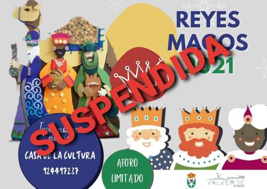 Suspendidas las actividades de Los Reyes Magos