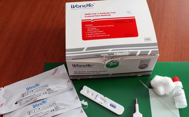 Las pruebas rápidas se harán por turnos
