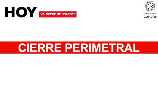 Cierre perimetral en todas las localidades extremeñas