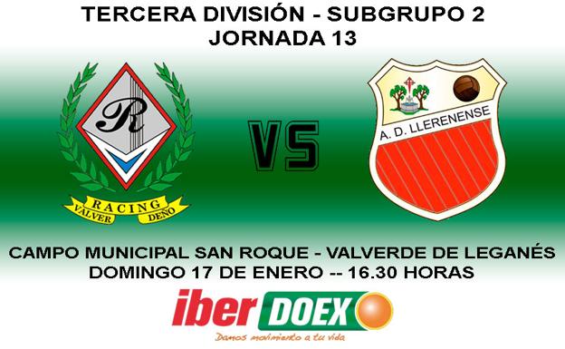Partido muy importante para el Racing Valverdeño
