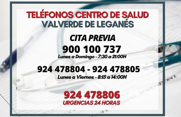 Cambian los números de teléfonos del Centro de Salud