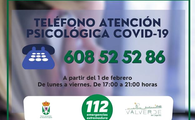 Hay un número de teléfono para afectados por la COVID-19
