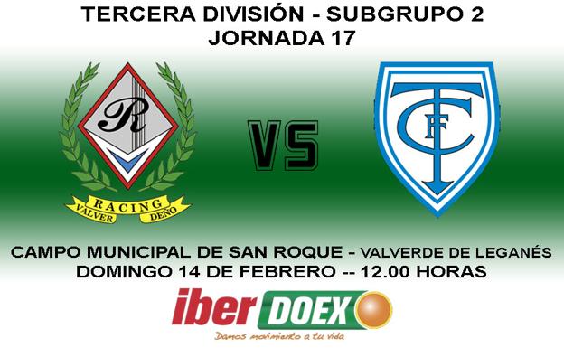 Este domingo, Racing Valverdeño - Trujillo