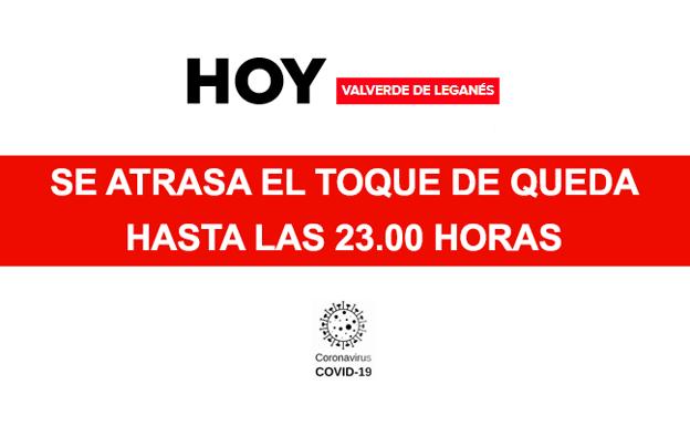 Se atrasa el toque de queda hasta las 23.00 horas