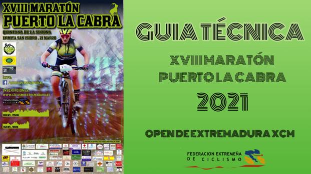 Cuatro valverdeños participarán en el XVIII Maratón BTT 'Puerto de la Cabra'