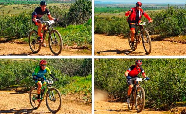 Cuatro valverdeños disfrutan del Maratón 'Puerto de la Cabra'