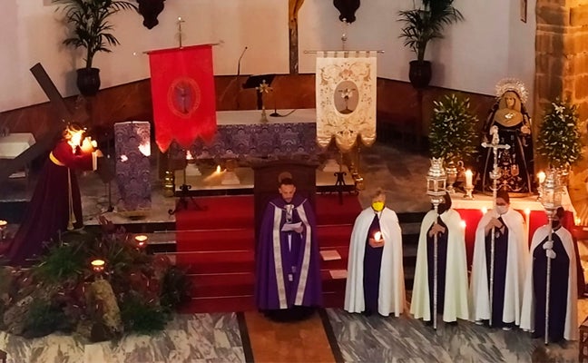 Celebrado el miércoles santo, sin las procesiones