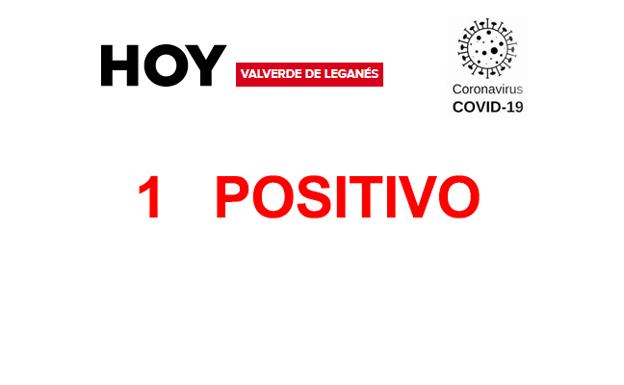 Nuevo positivo en Valverde de Leganés