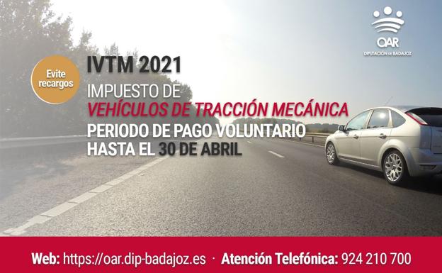 El viernes finaliza el plazo para abonar el impuesto de circulación