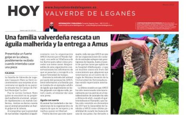 Este viernes se publica la edición 116 de HOY Valverde de Leganés