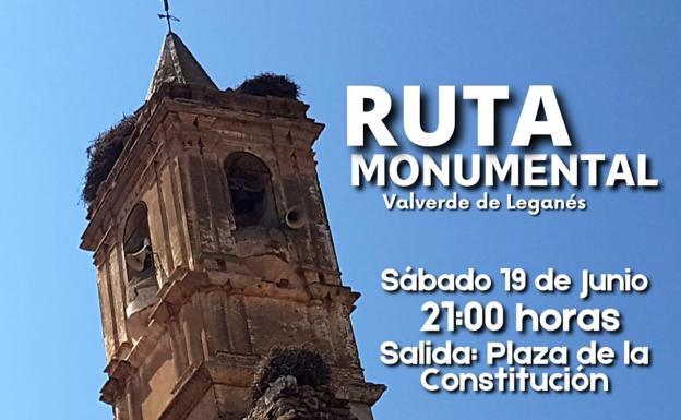 Este sábado hay una ruta monumental por Valverde de Leganés