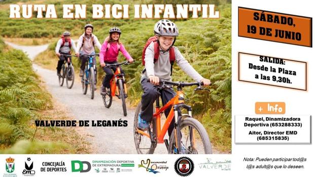 ¿Te animas a la ruta infantil en bici?