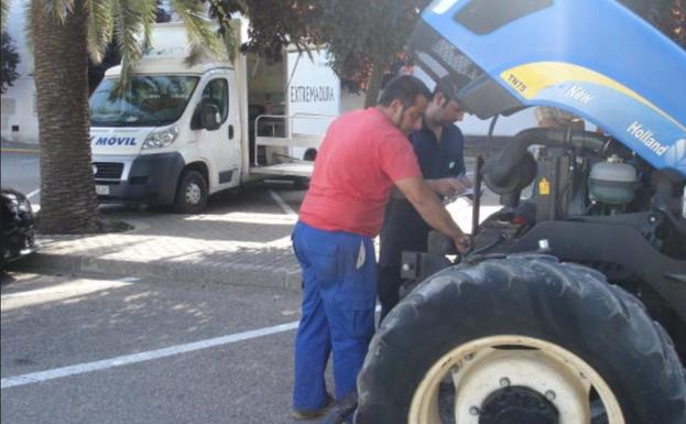 Este jueves comienzan las inspecciones técnicas de vehículos agrícolasITV