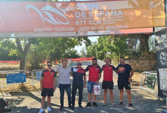 Ocho valverdeños en el IX Maratón Templario de Jerez de los Caballeros