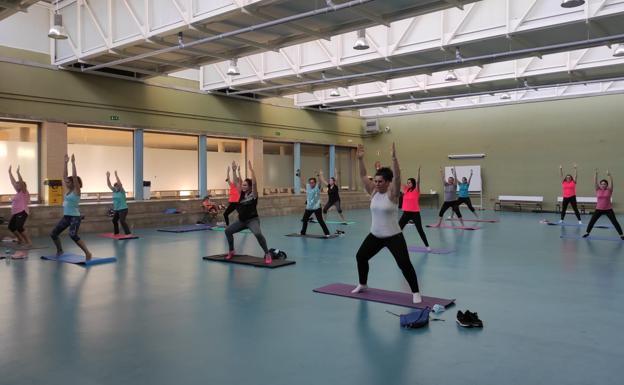 En marcha las clases de Pilates que imparte Raquel Torres