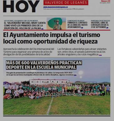 Publicada la edición 121ª de HOY Valverde de Leganés