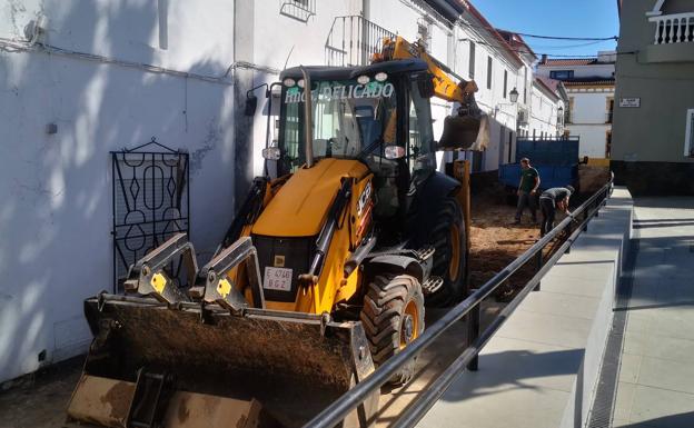 Comienza la reforma de la calle La Plaza