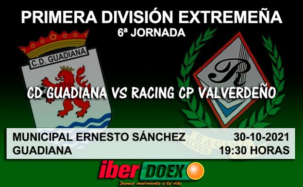 El Racing visita al Guadiana en un partido muy importante