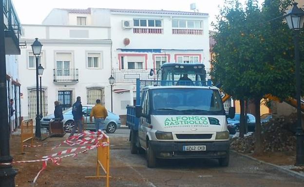 En marcha las obras para la transformación de la plaza Luis Chamizo