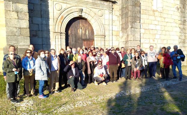 La Asociación Club de Mayores de San Bartolomé visita Granadilla