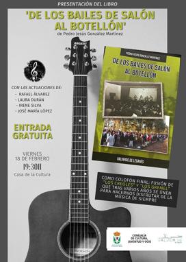 El vecino Pedro Jesús presenta su libro 'De los bailes de salón al botellón' este viernes