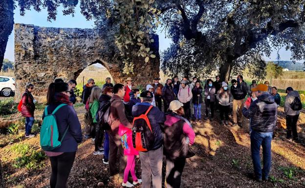 Celebrada una nueva ruta en la Finca del Rebellao