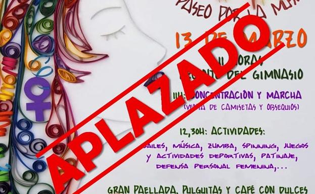 Aplazada la jornada 'Mujer y Deporte'