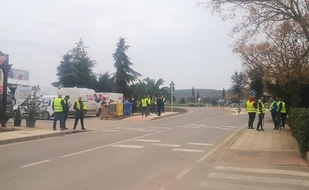 Los transportistas de Valverde: «la situación es insostenible»