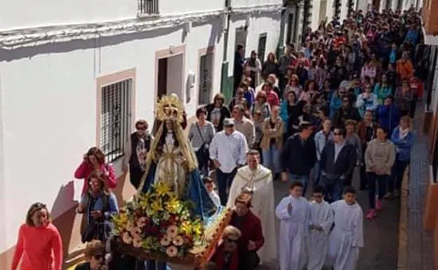 Este domingo habrá una jornada de convivencia con motivo del Día de la Virgen de la Encarnación, patrona de Valverde