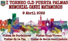 Los zagalines de la Escuela Municipal de Deportes jugarán el I Torneo CD Puerta Palmas Memorial Candi Matamoros