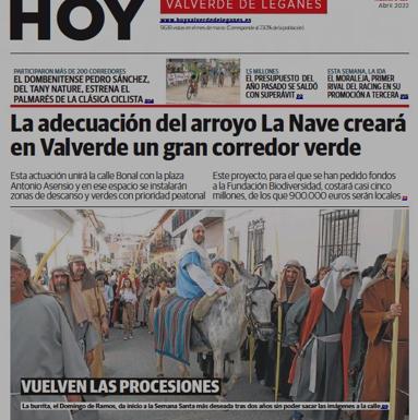Hoy se publica el número 127 de HOY Valverde de Leganés
