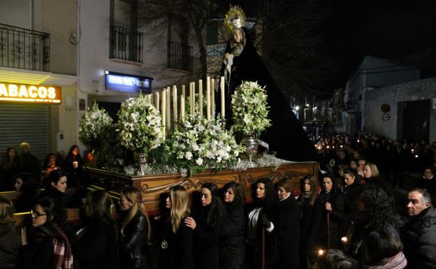 Durante este viernes santo se celebran la procesión del Santo Entierro y la procesión del silencio