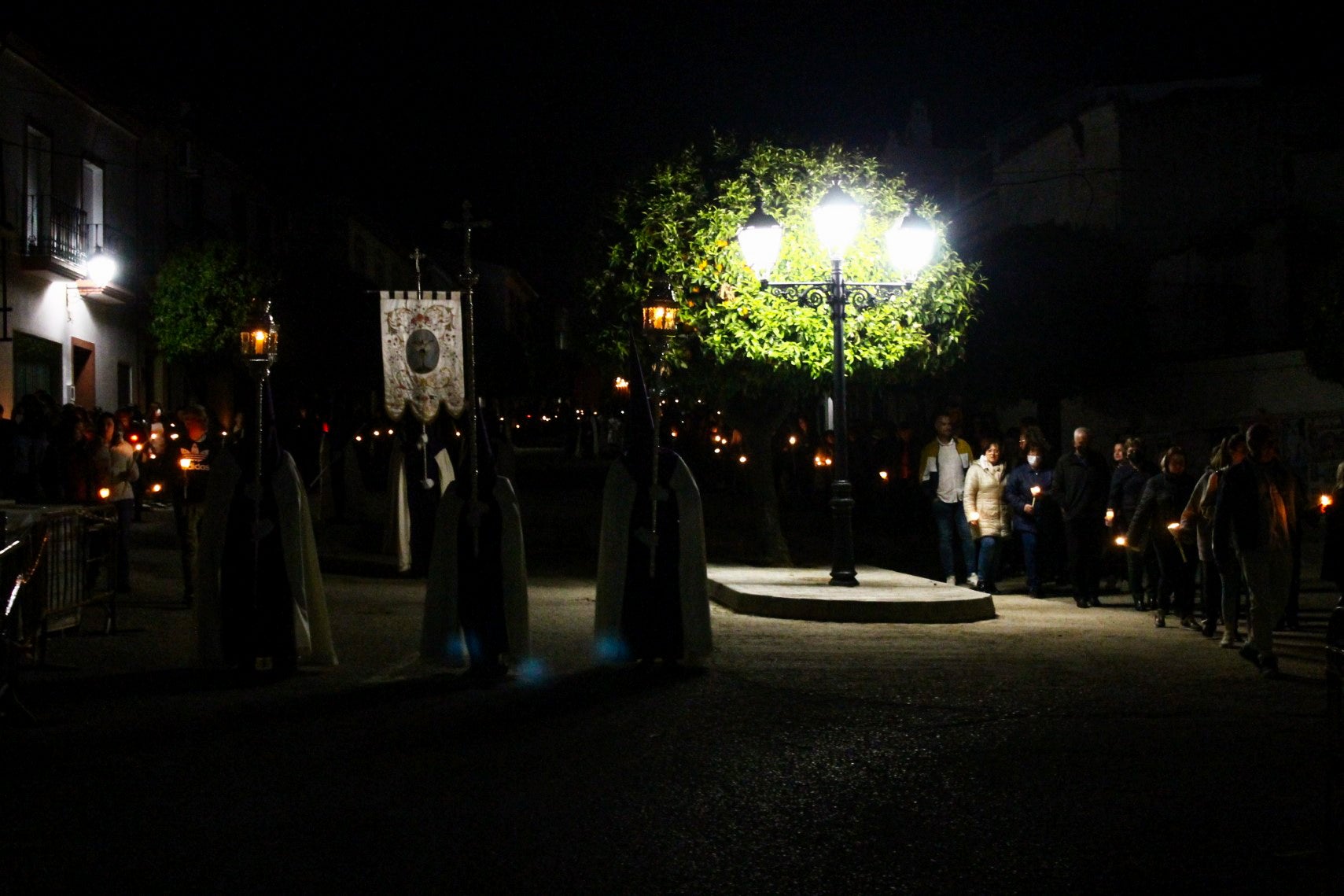 Procesión del Silencio con la Nuestra Señora de la Soledad