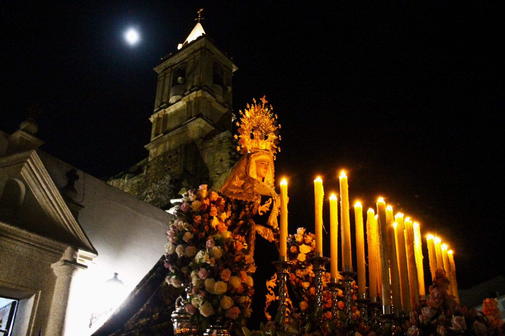 La Virgen de la Soledad vuelve a las calles de Valverde de Leganés