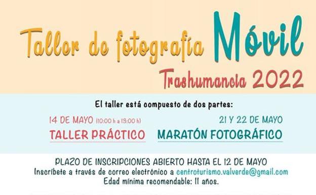 Aún hay plazas disponibles para el taller de fotografía con el teléfono móvil