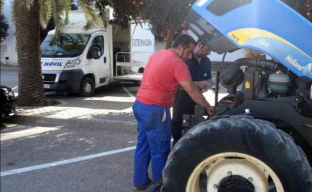 Nueva campaña de ITV Agrícola durante la primera quincena de julio