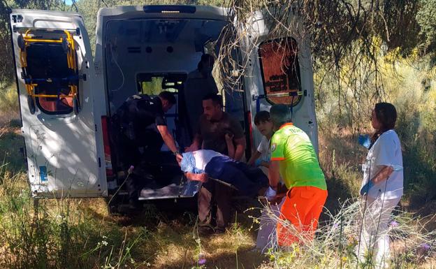 La Policía Local encuentra semiinconsciente a un vecino de 84 años en la zona de la 'Huerta del Puerto'