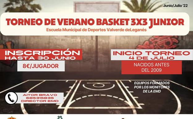 El 4 de julio comienza una nueva edición del Torneo de Verano de Basket 3x3