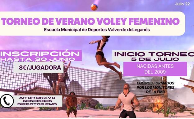 Se organiza un torneo de verano de voley femenino
