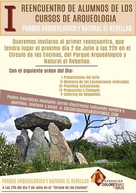 Este sábado habrá un reencuentro de alumnos de los cursos de arqueología en El Rebellao