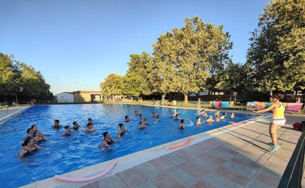 Este jueves comienza el segundo mes de las clases de AquaGym
