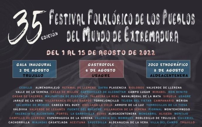 Esta noche es el Festival Folklórico de los Pueblos del Mundo