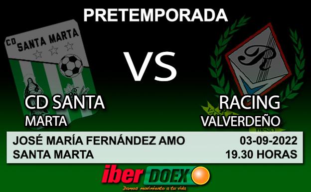 El Racing afronta esta tarde su primer partido de pretemporada lejos de Valverde